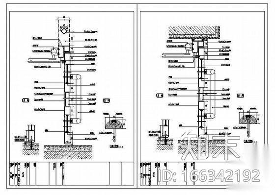 玻璃钢门cad施工图下载【ID:166342192】
