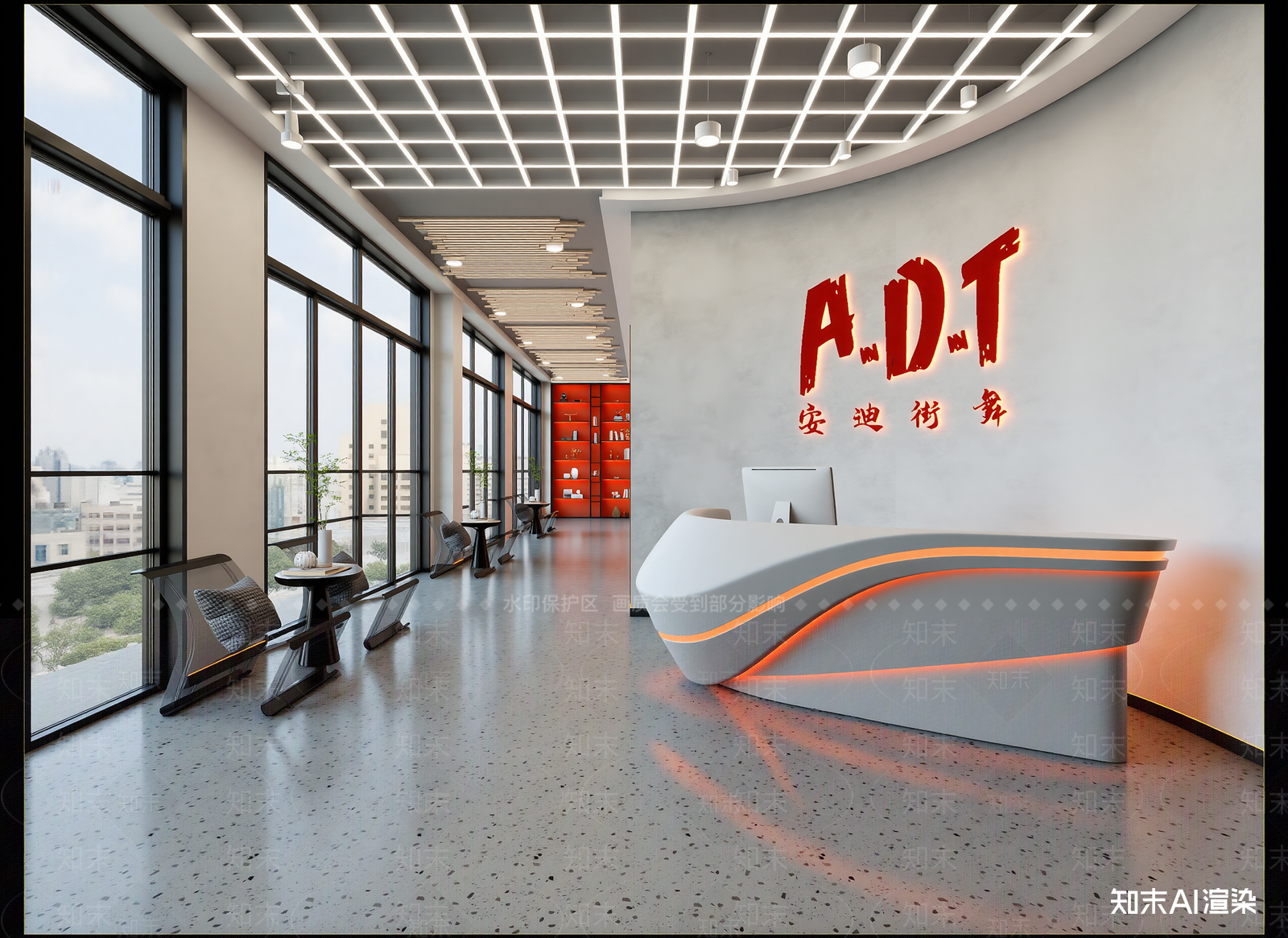 现代其他商业空间3D模型下载【ID:1214666174】