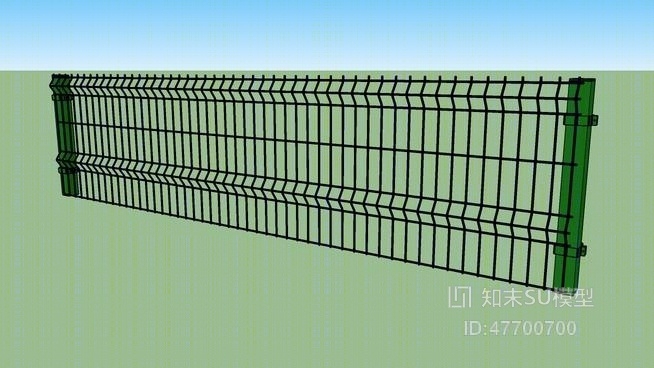 栅栏SU模型下载【ID:47700700】