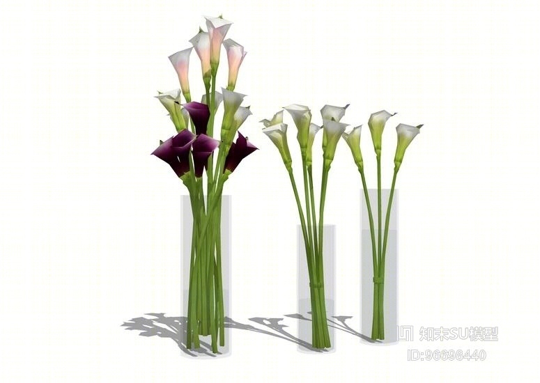 精品免费装饰花瓶SU模型下载【ID:96698440】