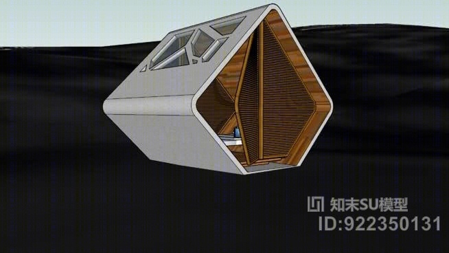 森林庇护所SU模型下载【ID:922350131】