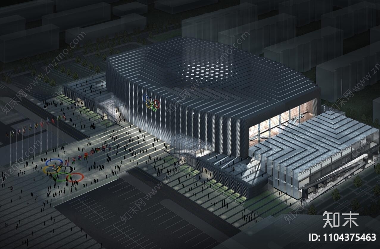 北京北京科技大学体育馆建筑方案图方案文本下载【ID:1104375463】_【知末方案文本库】