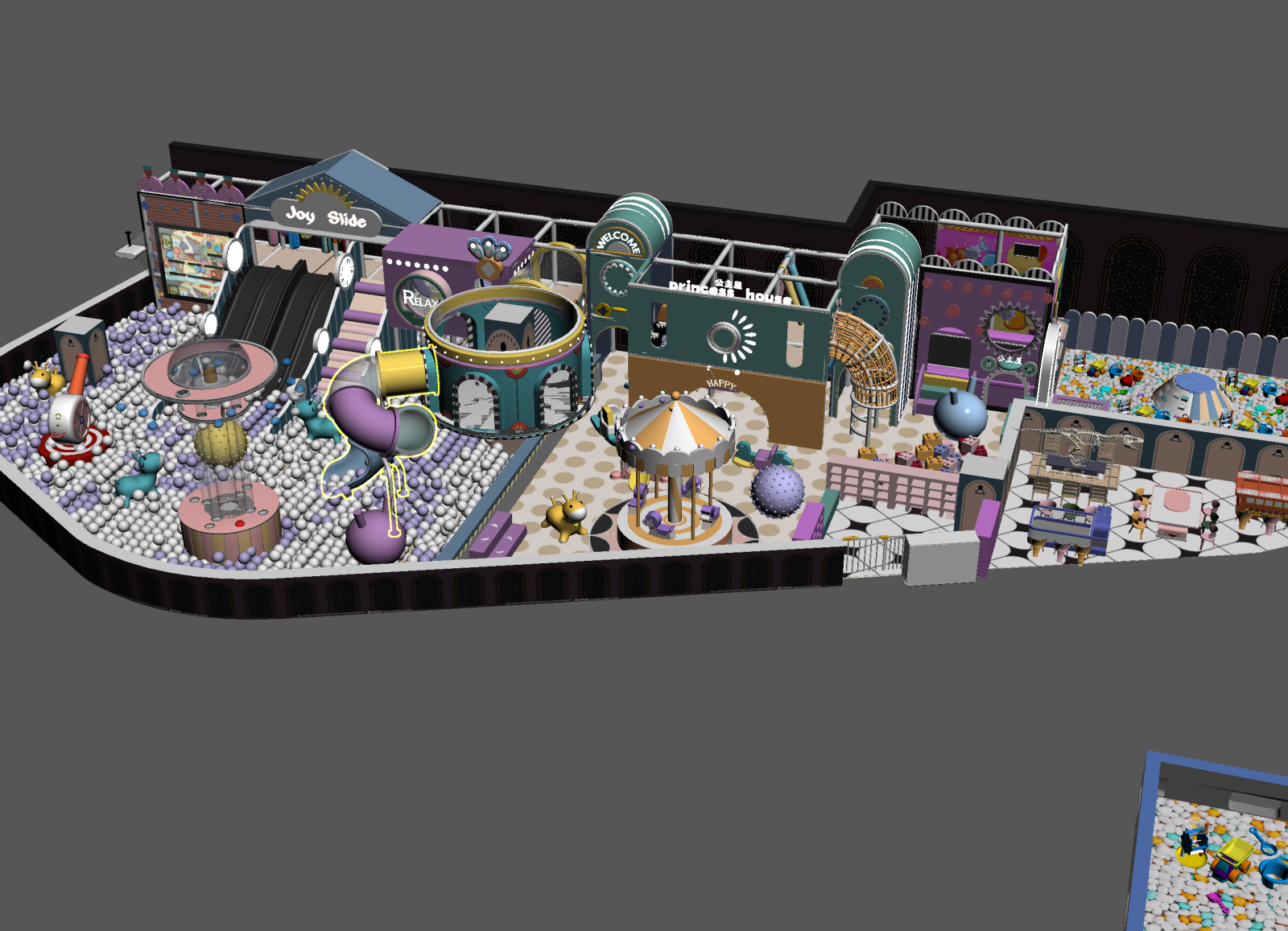现代其他展厅3D模型下载【ID:1215013191】