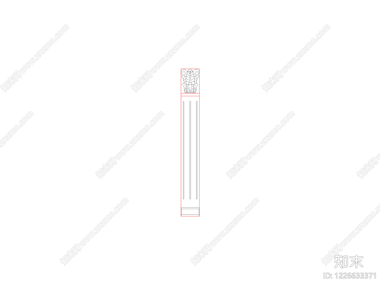 欧式开关插座CAD图纸