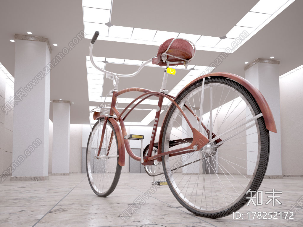 自行车CG模型下载【ID:178252172】
