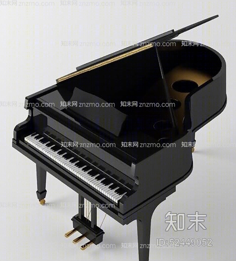 钢琴63D模型下载【ID:52449052】