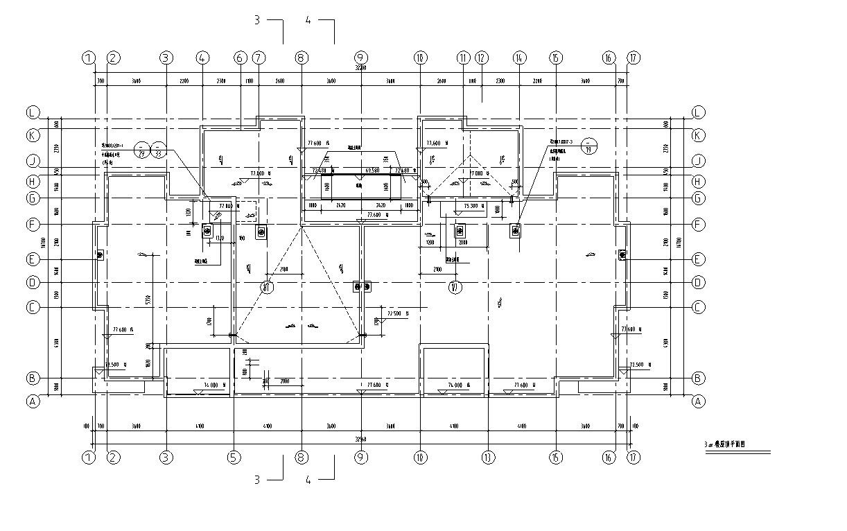 [吉林]沈阳大榆树欧陆风格居住区建筑施工图（CAD）施工图下载【ID:149544112】