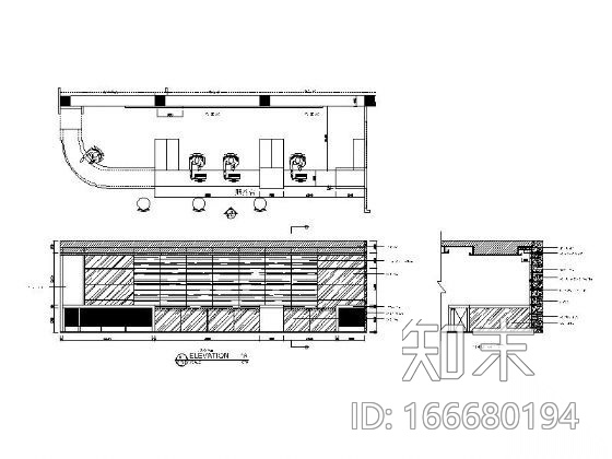 [江苏]某街道办公楼改造工程室内装修图cad施工图下载【ID:166680194】