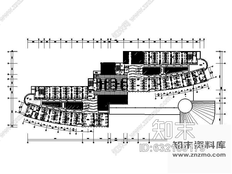 施工图兰州某医院装修施工图(含效果)cad施工图下载【ID:632139179】