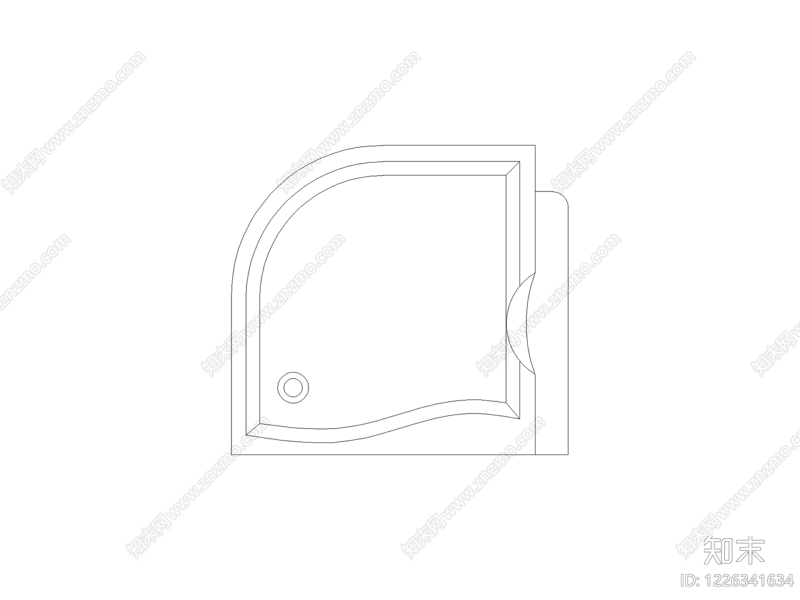 柜子cad施工图下载【ID:1226341634】