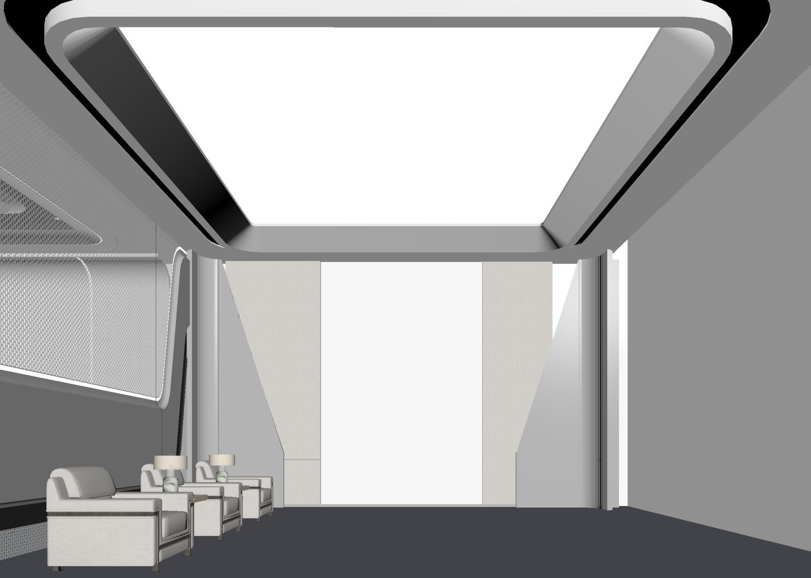 现代接待室3D模型下载【ID:1214942153】