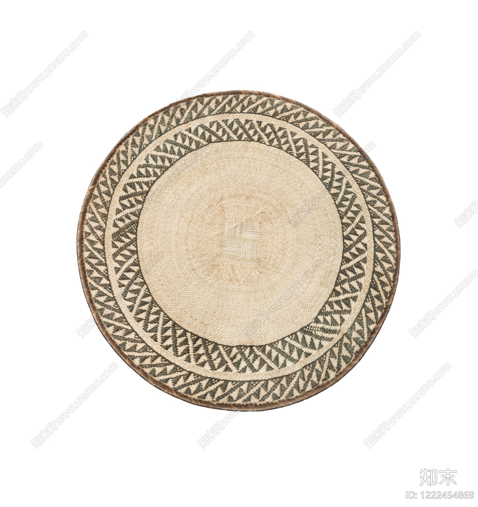 圆形地毯高清贴图材质