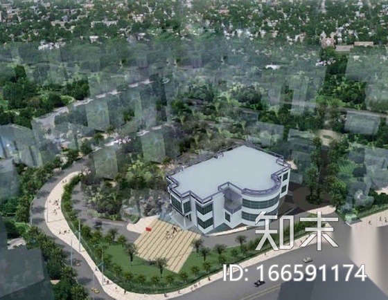 [河南工程学院毕业设计]某社区会所中心建筑方案图（带3...cad施工图下载【ID:166591174】