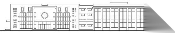 某学校餐厅建筑设计施工图cad施工图下载【ID:164865143】