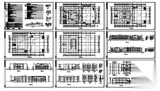 某学校餐厅建筑设计施工图cad施工图下载【ID:164865143】