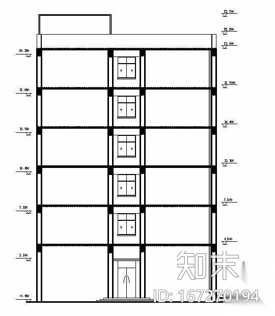 [北京]某时代大厦办公楼建筑结构施工图含计算书（毕业设...施工图下载【ID:167270194】