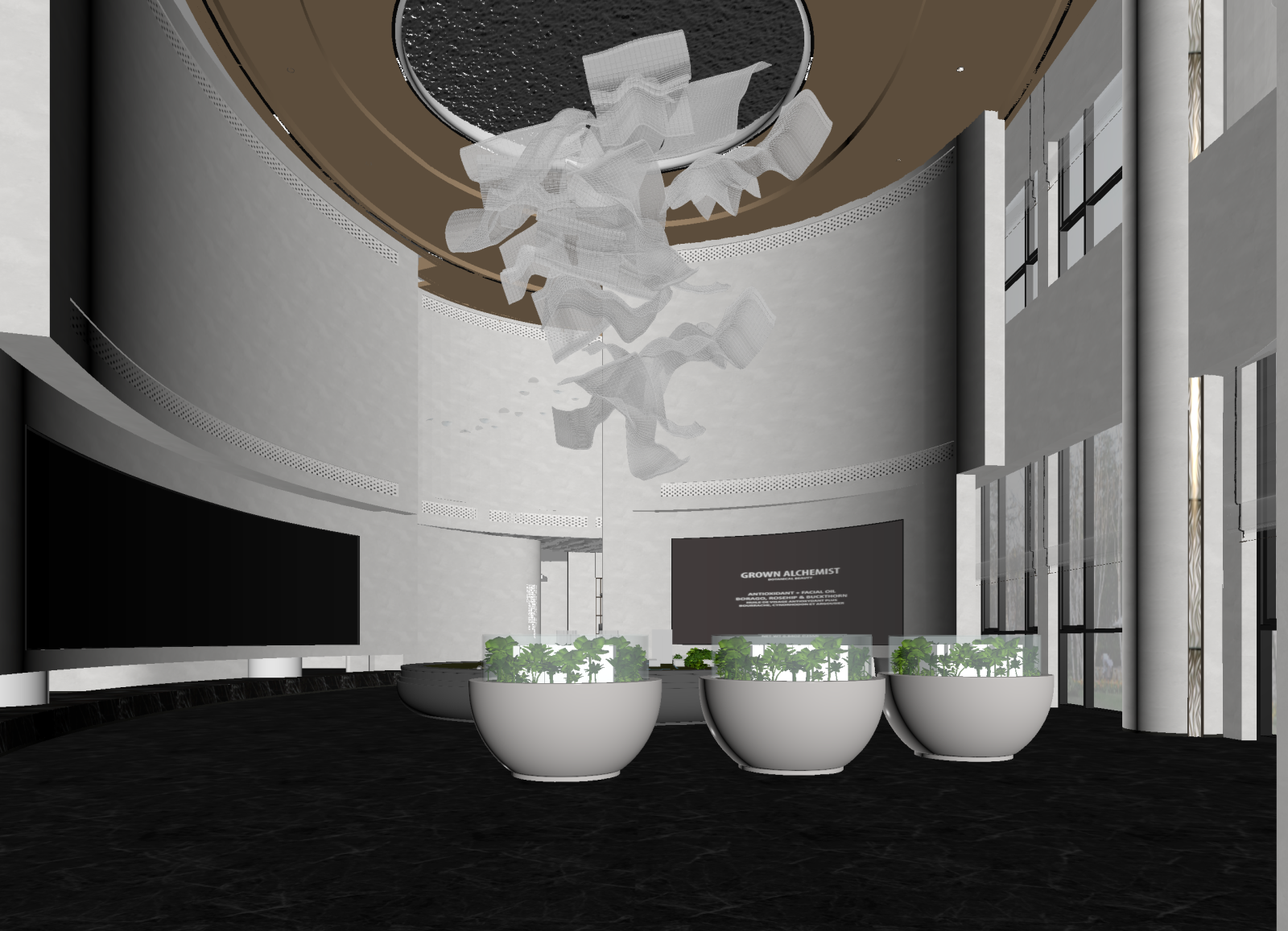 现代科技展厅3D模型下载【ID:1214685827】