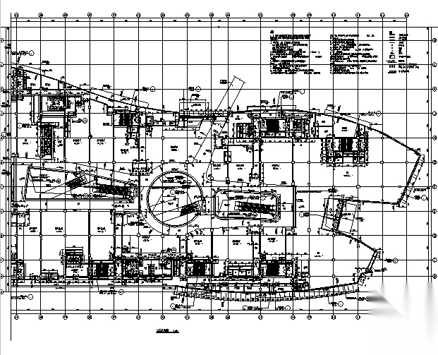 [江苏]五层购物中心商业建筑施工图（华润地产）cad施工图下载【ID:151442180】