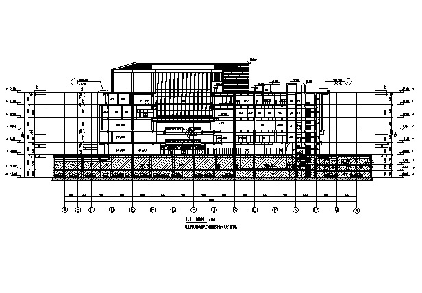 [江苏]五层购物中心商业建筑施工图（华润地产）cad施工图下载【ID:151442180】