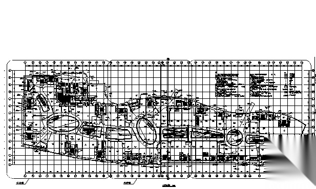 [江苏]五层购物中心商业建筑施工图（华润地产）cad施工图下载【ID:151442180】