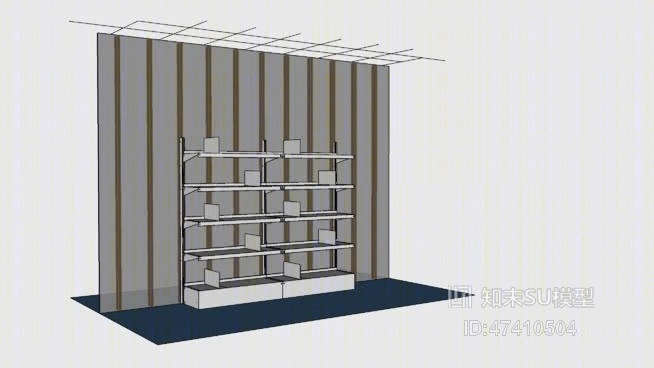 展示架SU模型下载【ID:217946592】