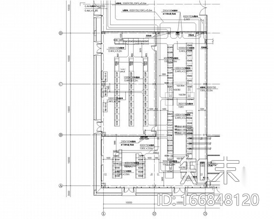 [安徽]大型工业建筑完整变配电工程电气施工图纸cad施工图下载【ID:166848120】