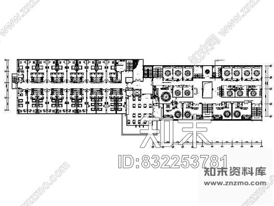 图块/节点某酒店装修平面图cad施工图下载【ID:832253781】