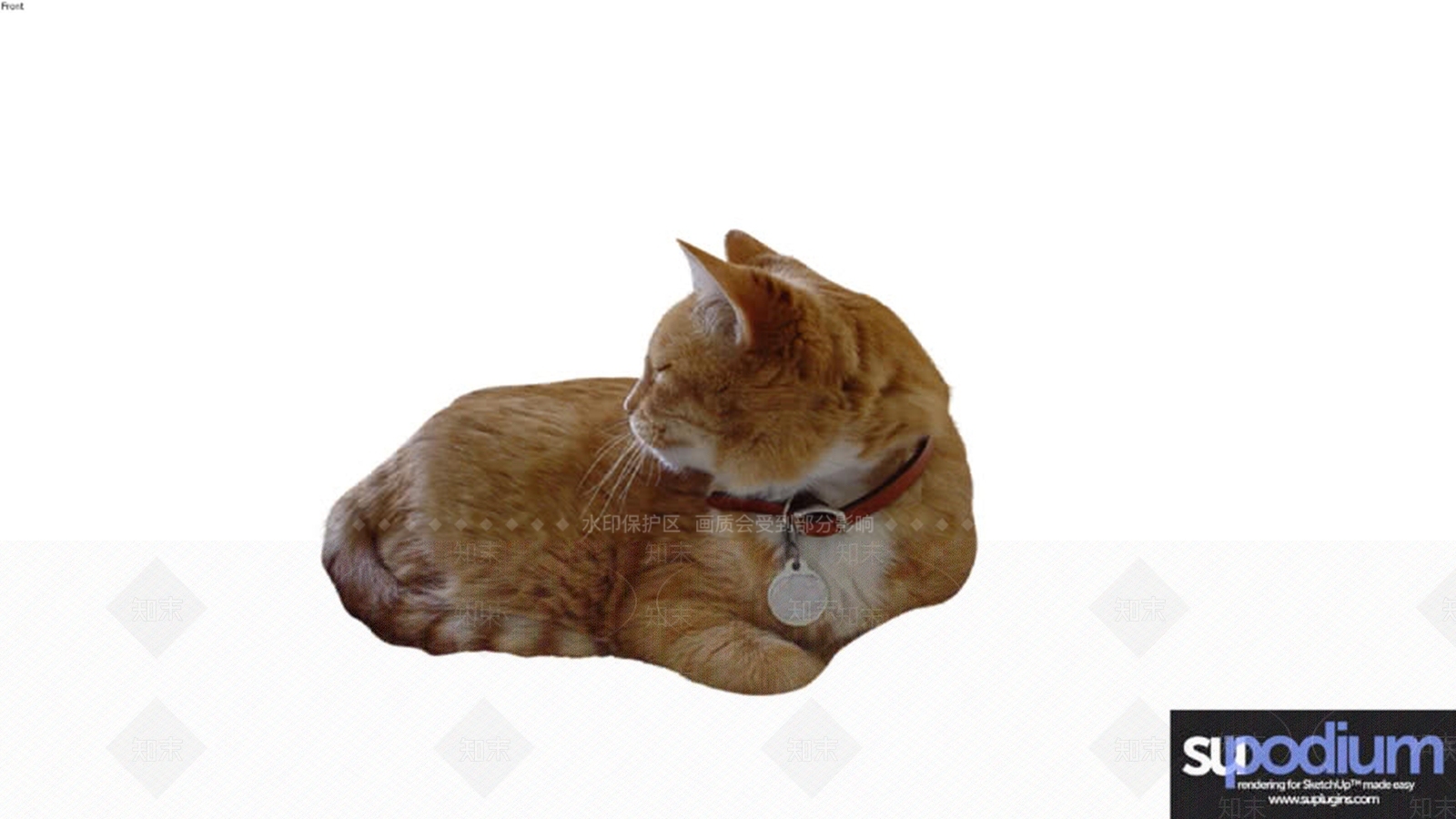猫加托SU模型下载【ID:1162598882】