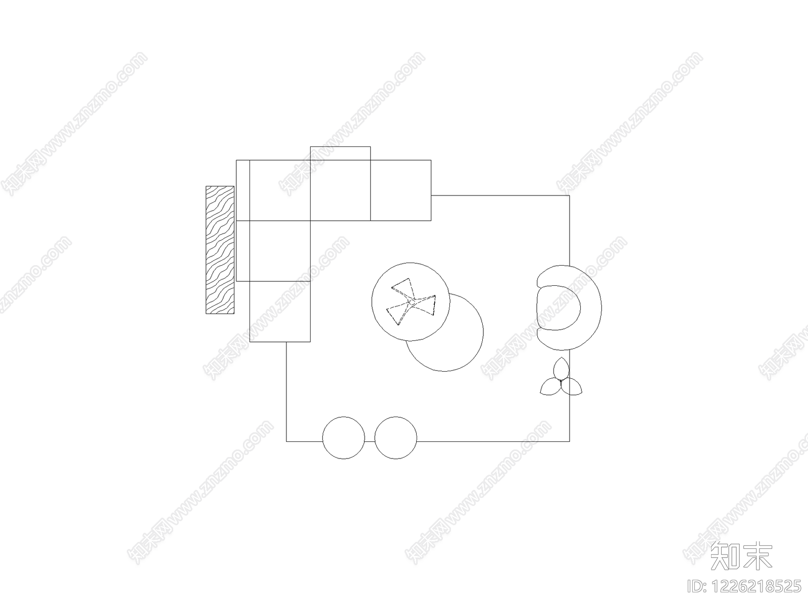 现代,极简家装图库CAD图纸