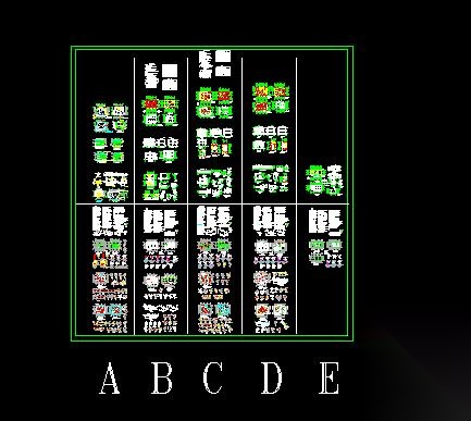 193套多层别墅建筑施工图cad施工图下载【ID:164876162】