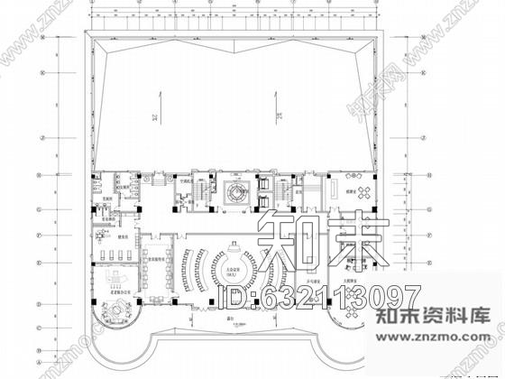 施工图苏州奢华欧式风格商务会所三层健身娱乐区室内装修图含效果cad施工图下载【ID:632113097】