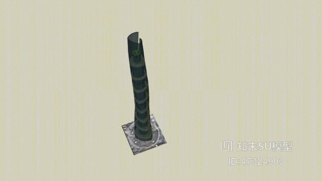 上海塔SU模型下载【ID:47324903】
