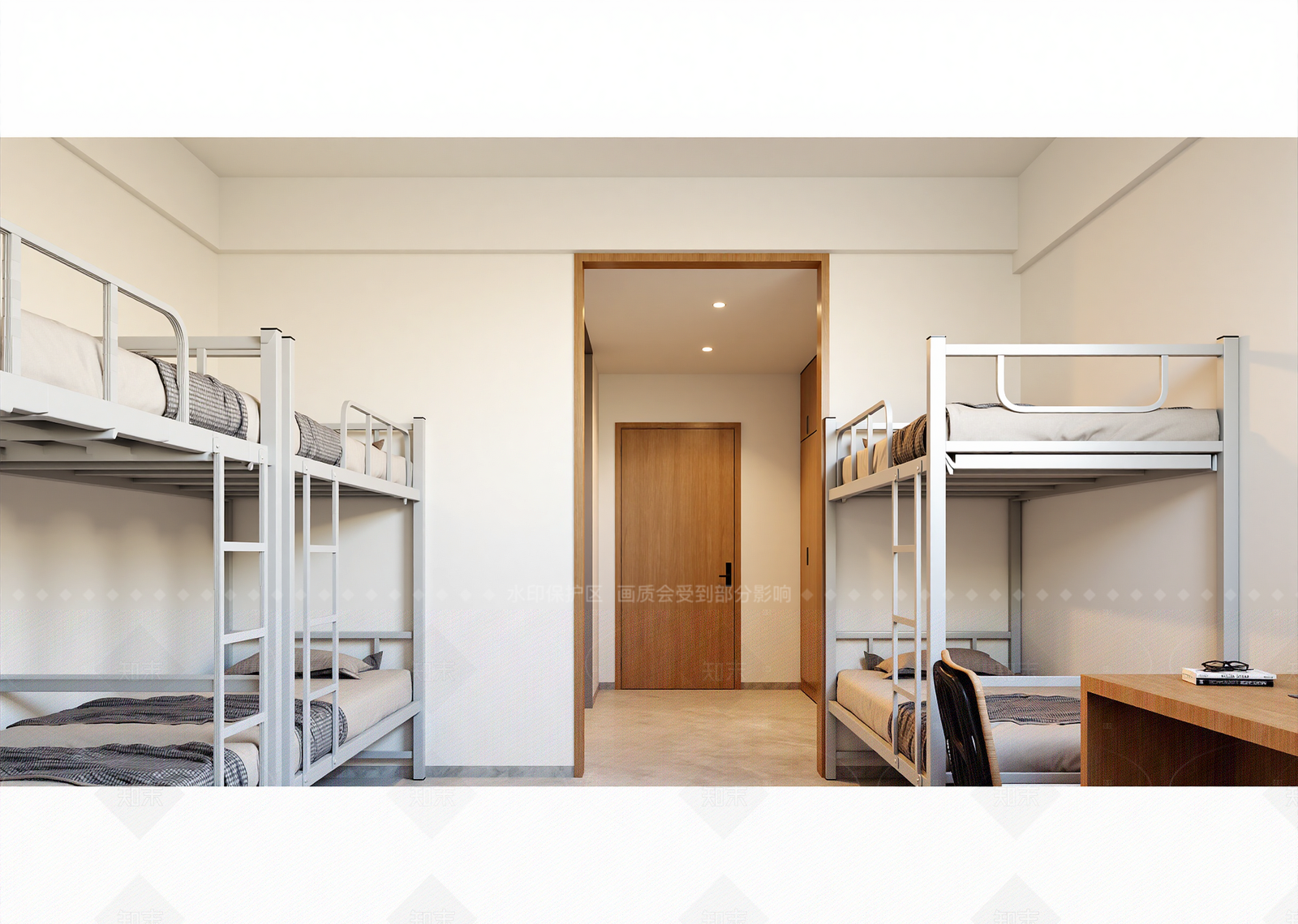 宿舍3D模型下载【ID:1214587485】