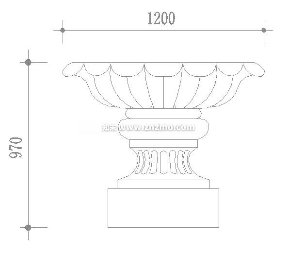 花坛施工图下载【ID:178036130】