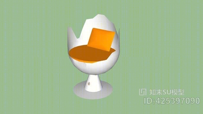 蛋壳SU模型下载【ID:425397090】