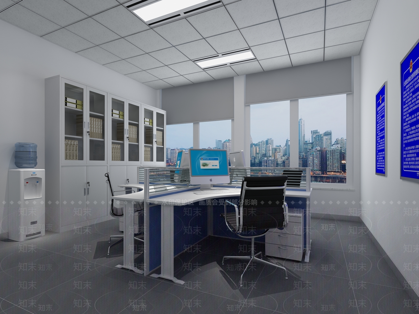 现代操作室3D模型下载【ID:533162764】