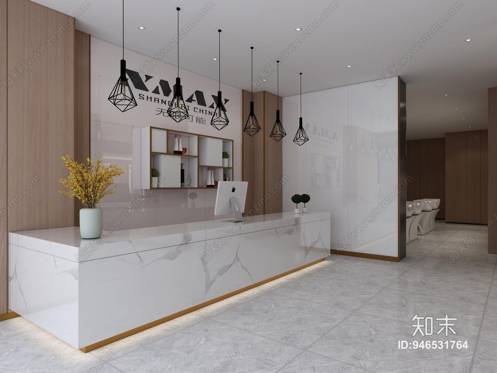 现代理发店3D模型下载【ID:946531764】
