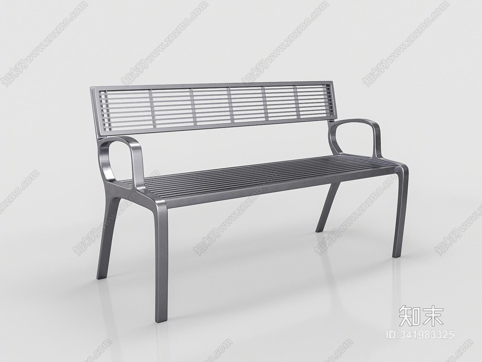 现代户外椅3D模型下载【ID:341983325】
