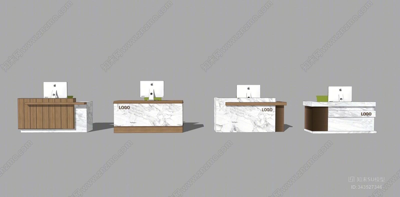 前台SU模型精品下载_SketchUp模型_知末网