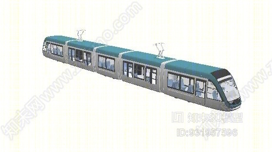 城市地铁SU模型下载【ID:931957596】