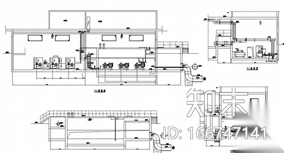 某净水厂V型滤池图纸施工图下载【ID:166747141】