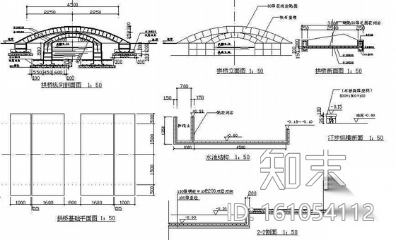 某开放式广场景观施工图cad施工图下载【ID:161054112】