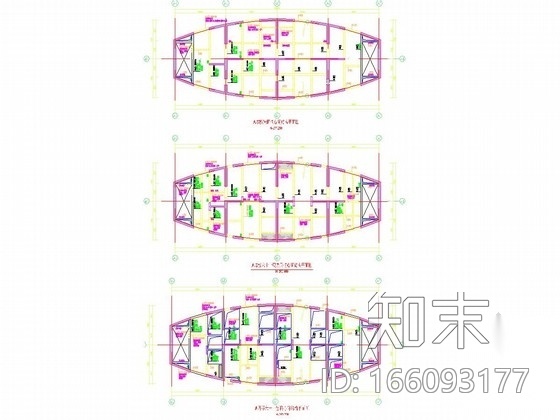 [系列三]大底盘多塔复杂结构大型超高层综合体结构施工图...施工图下载【ID:166093177】