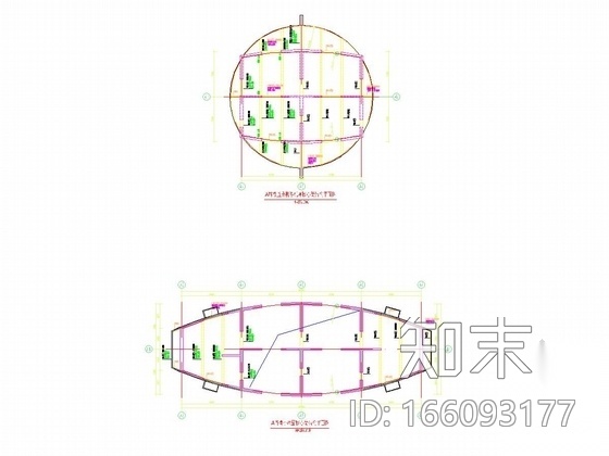 [系列三]大底盘多塔复杂结构大型超高层综合体结构施工图...施工图下载【ID:166093177】