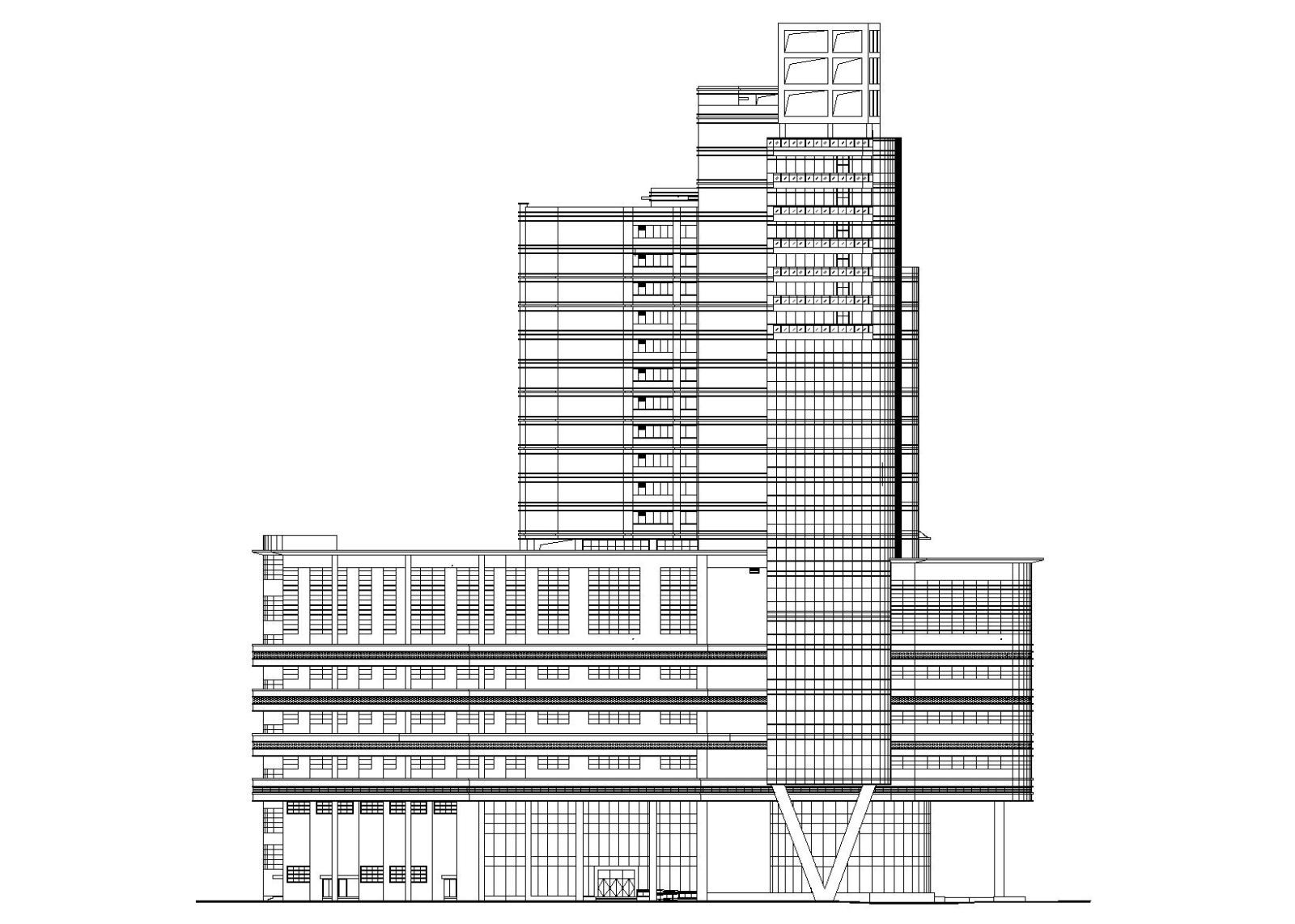 [广东]东莞某五星酒店建筑施工图（带节能说明）施工图下载【ID:151522120】