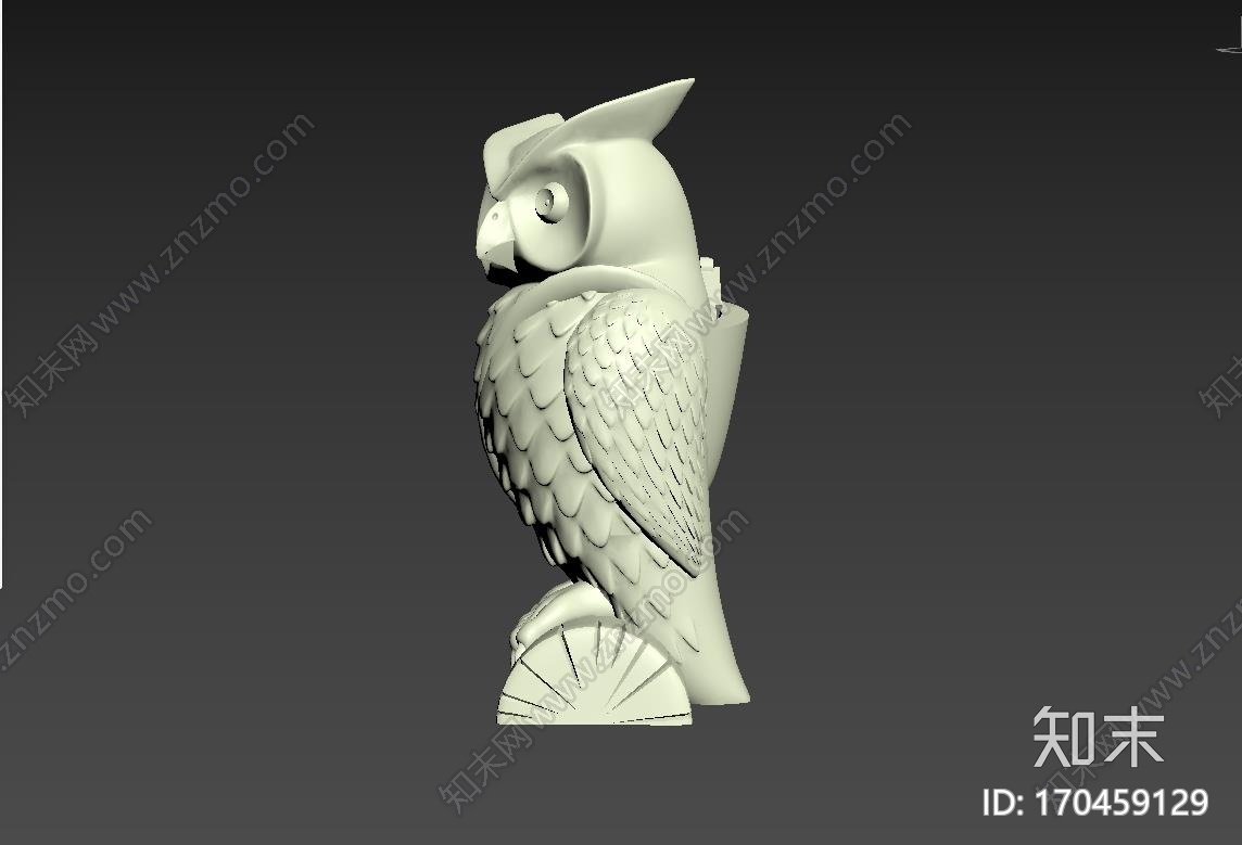 混音猫头鹰Mail_Owl3d打印模型下载【ID:170459129】