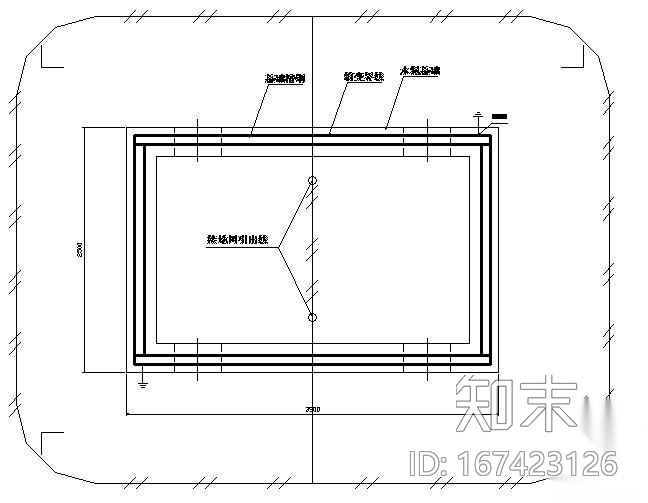 双变压器箱变基础接地大样图cad施工图下载【ID:167423126】