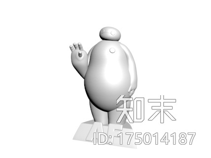 大白3d打印模型下载【ID:175014187】