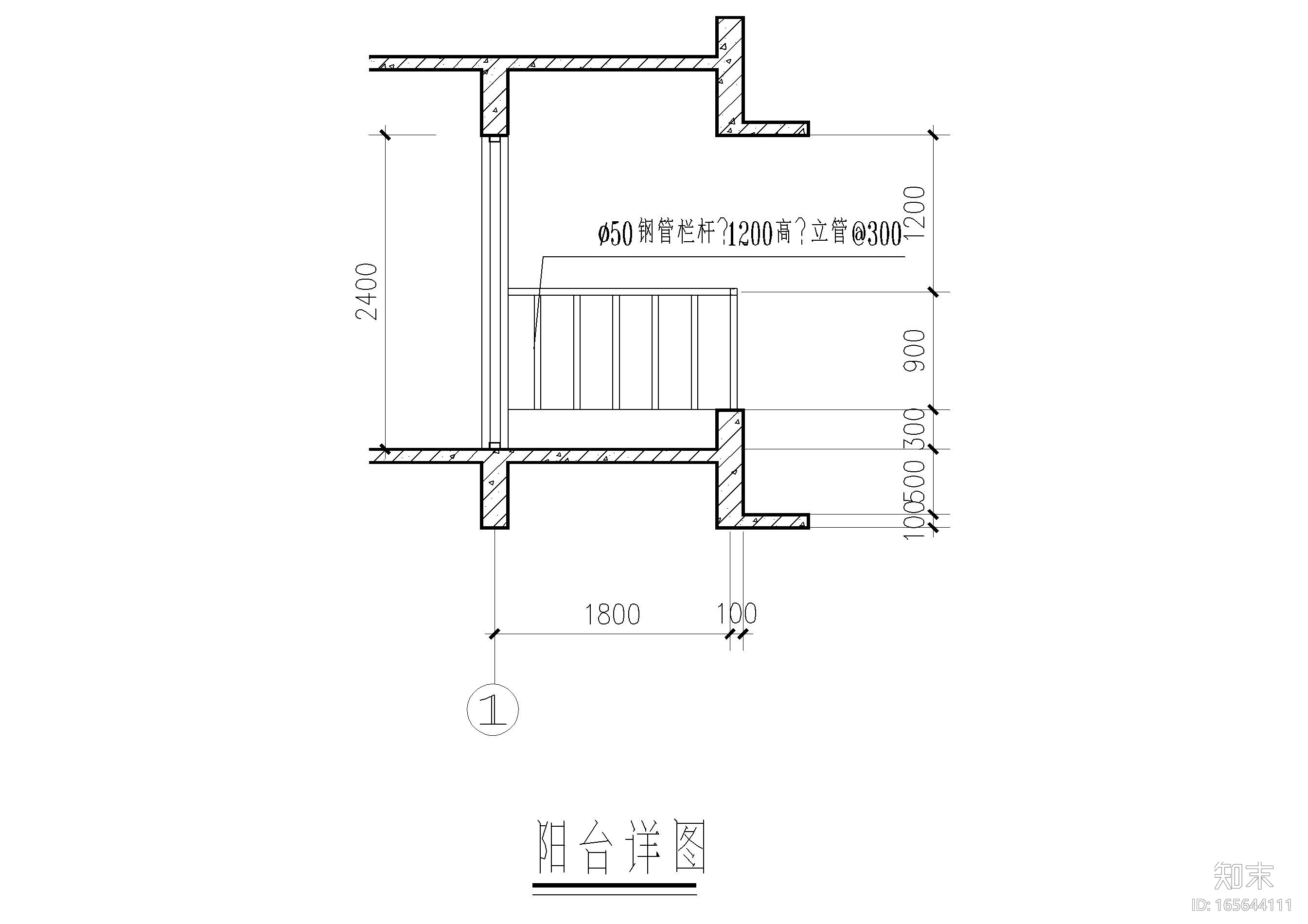 建筑室内节点大样详图施工图下载【ID:165644111】