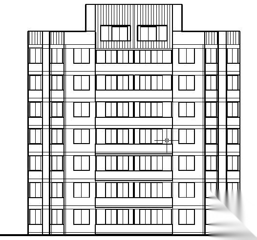 遵义市外环路沙河区修建性规划住宅楼方案图3cad施工图下载【ID:149848111】